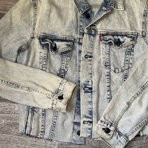 Levi's Light Blue Denim Jacket for women - Picture 4 of 5